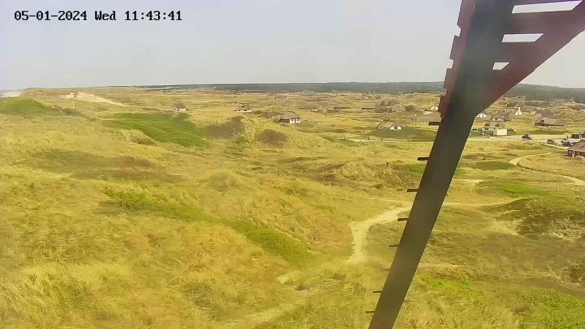 Webcam Vedersø Klit, Ringkøbing-Skjern, Midtjylland, Dänemark