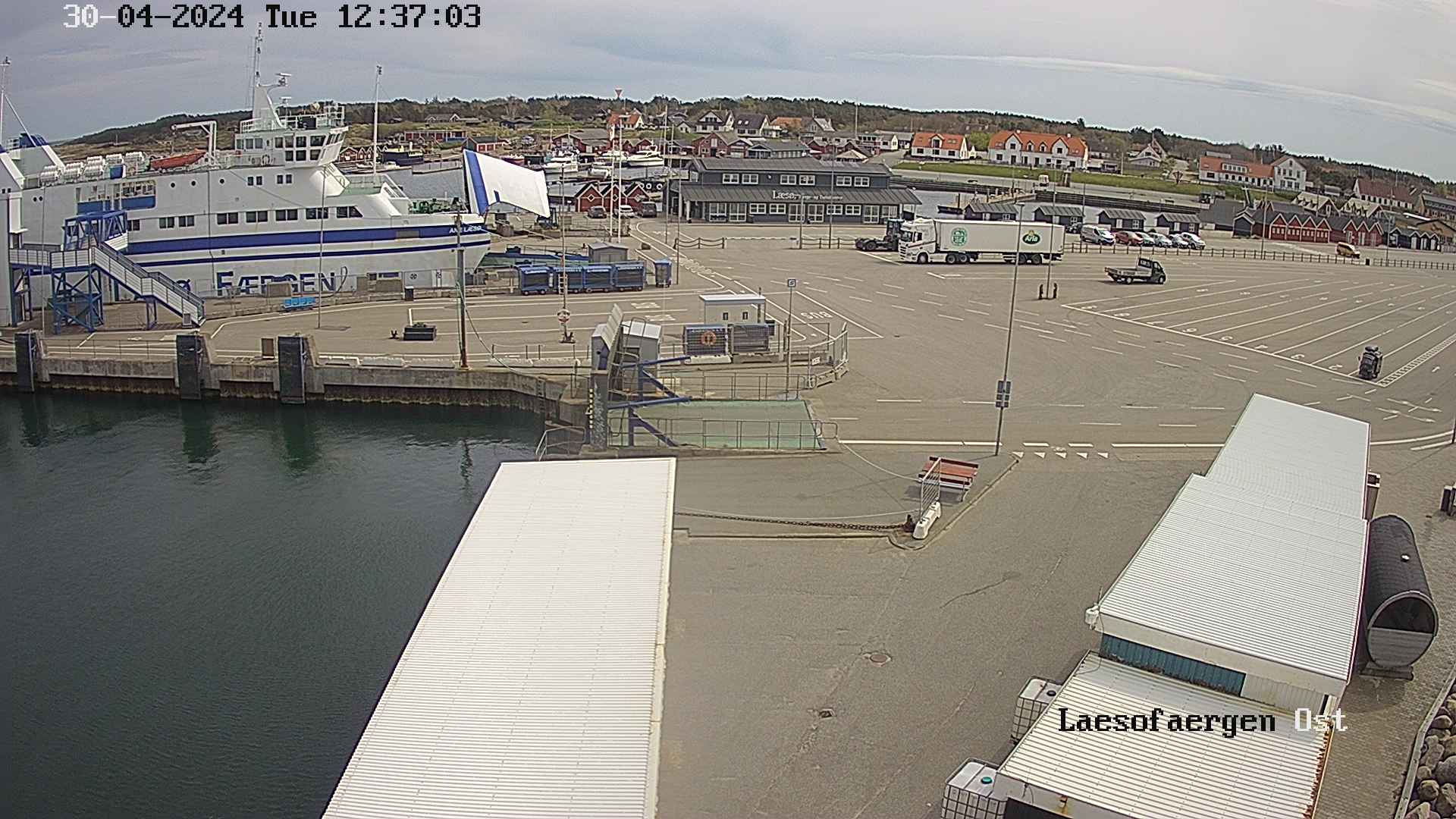 Webcam Vesterø Havn, Læsø, Nordjylland, Dänemark