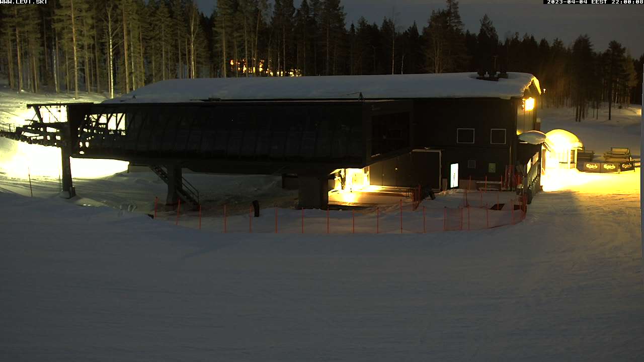 Webcam Levi Ski Resort, Kittilä, Lappland, Finnland