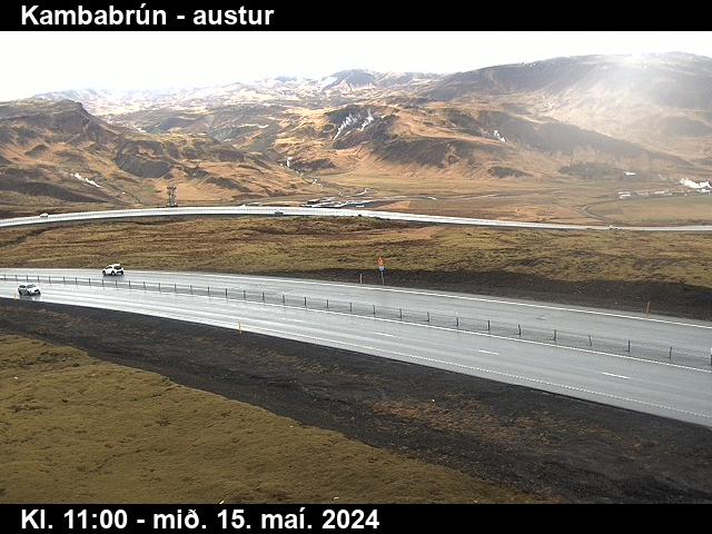 Webcam Kambabrún, Ölfus, Suðurland, Island