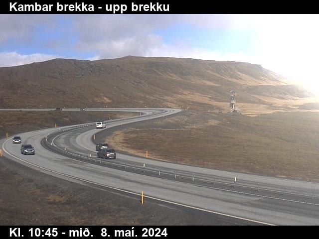 Webcam Kambar brekka, Hveragerði, Suðurland, Island