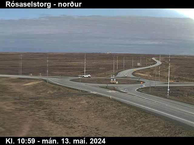 Webcam Rósaselstorg, Suðurnesjabær, Suðurnes, Island