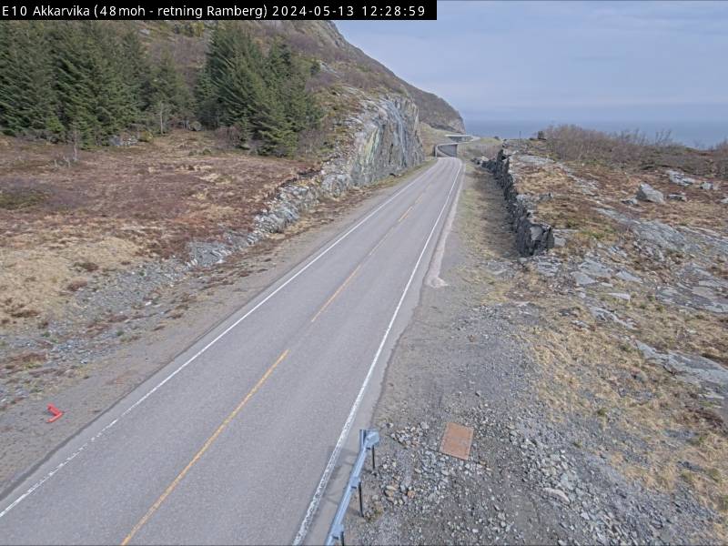 Webcam Akkarvika, Moskenes, Nordland, Norwegen
