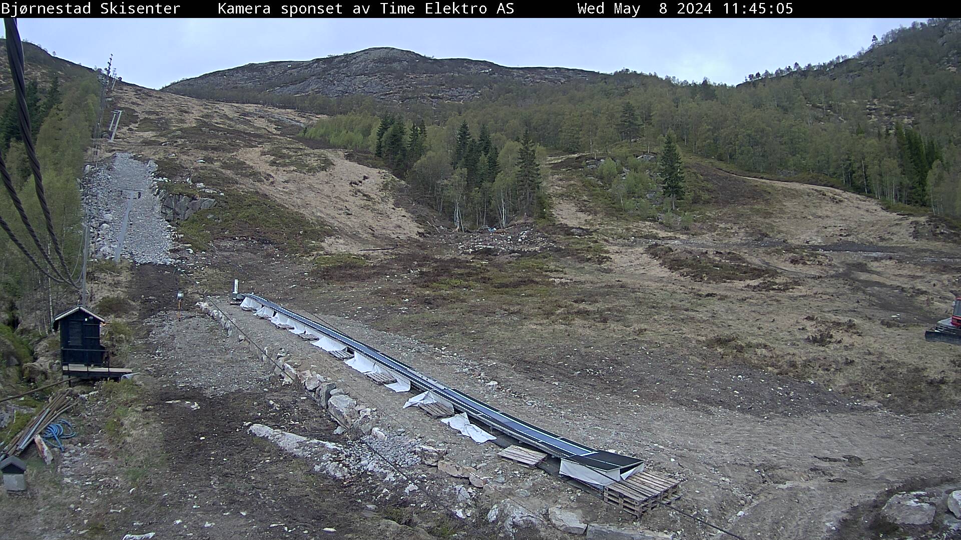 Webcam Bjørnestad skisenter, Sirdal, Vest-Agder, Norwegen