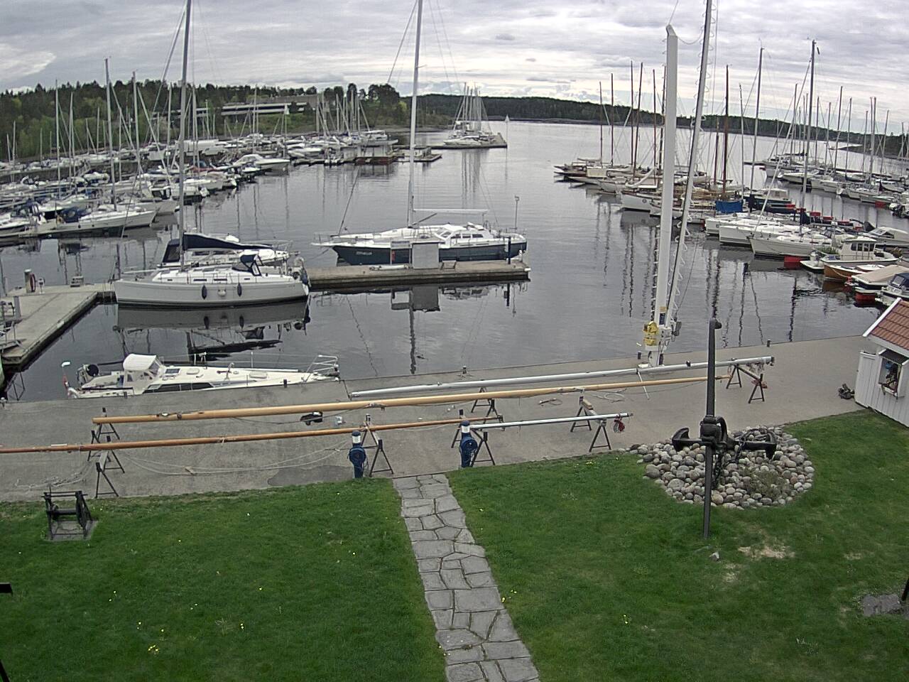 Webcam Blommenholm, Bærum, Akershus, Norwegen