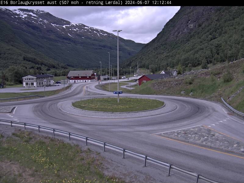 Webcam Borlaug, Lærdal, Sogn og Fjordane, Norwegen