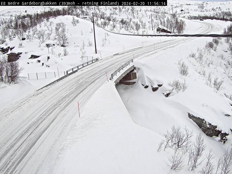 Webcam Gálggojohka, Storfjord, Troms, Norwegen