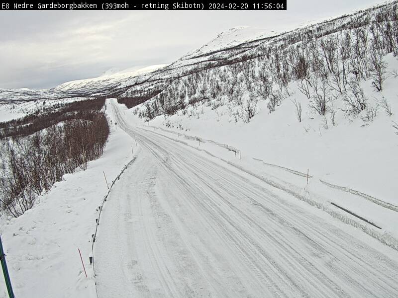 Webcam Gálggojohka, Storfjord, Troms, Norwegen