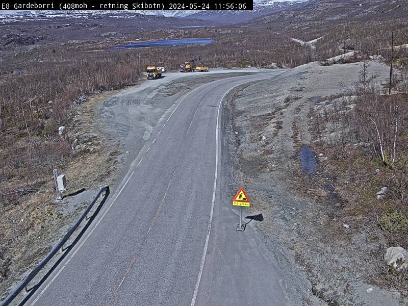 Webcam Gardeborgbakken, Storfjord, Troms, Norwegen