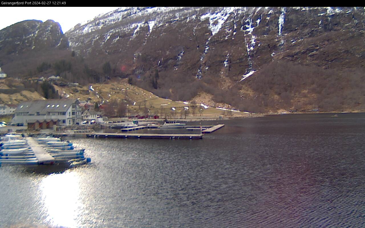 Webcam Geiranger, Stranda, Møre og Romsdal, Norwegen