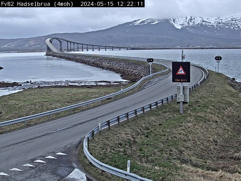 Webcam Hadselbrua, Hadsel, Nordland, Norwegen