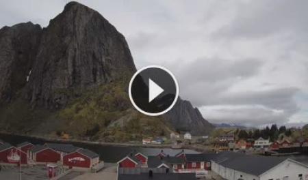Webcam Hamnøy, Moskenes, Nordland, Norwegen