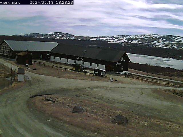 Webcam Hjerkinn fjellstue, Dovre, Oppland, Norwegen