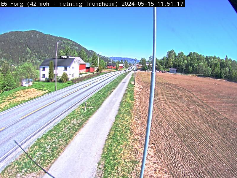 Webcam Horg, Melhus, Trøndelag, Norwegen