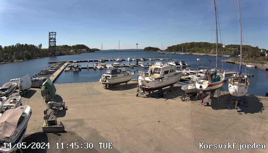 Webcam Korsvik, Kristiansand, Vest-Agder, Norwegen