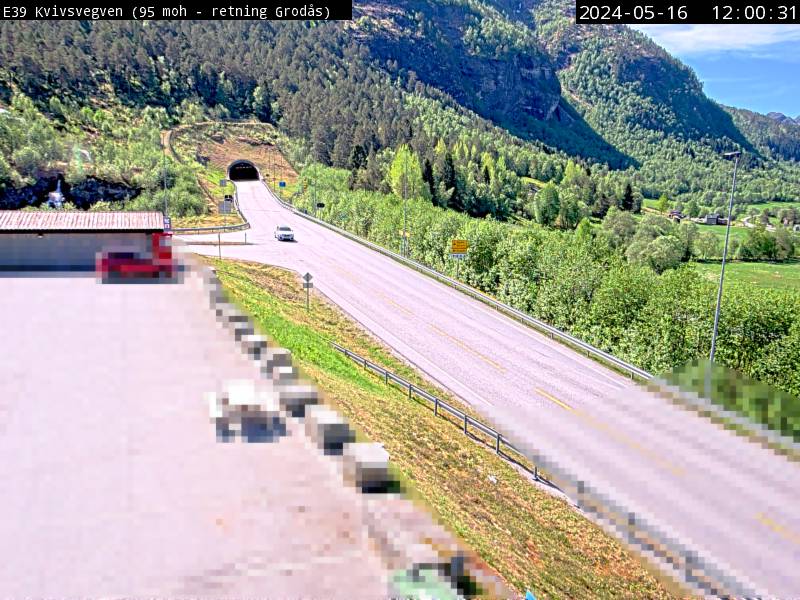 Webcam Kvivstunnel, Volda, Møre og Romsdal, Norwegen