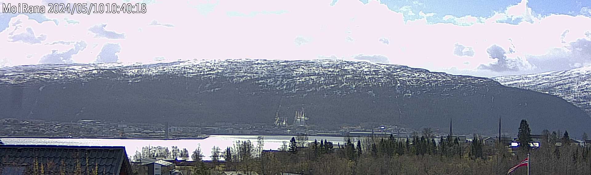 Webcam Mo i Rana, Rana, Nordland, Norwegen