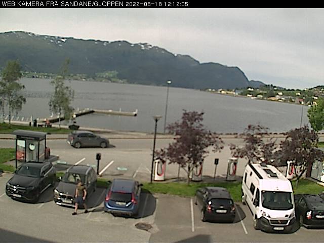 Webcam Sandane, Gloppen, Sogn og Fjordane, Norwegen