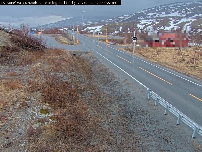 Webcam Sørelva, Saltdal, Nordland, Norwegen