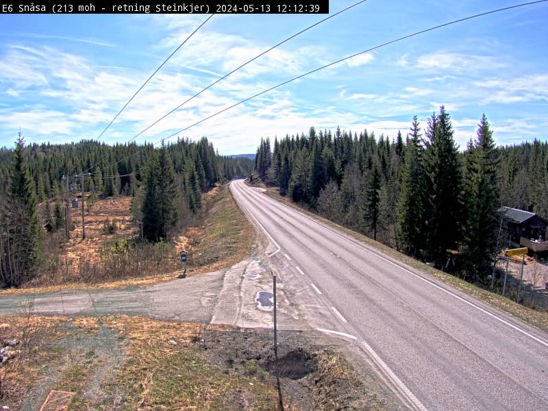 Webcam Tjennaråsen, Snåsa, Trøndelag, Norwegen