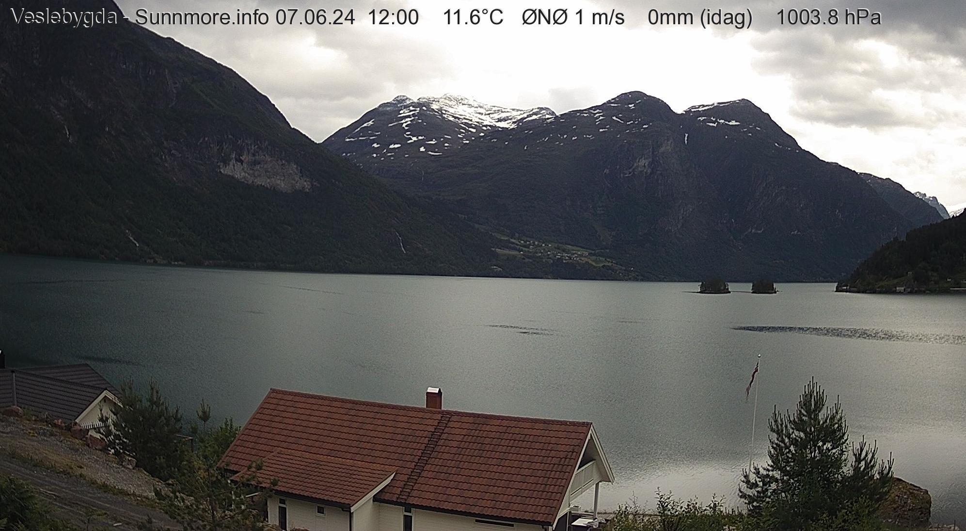 Webcam Veslebygda, Stryn, Sogn og Fjordane, Norwegen