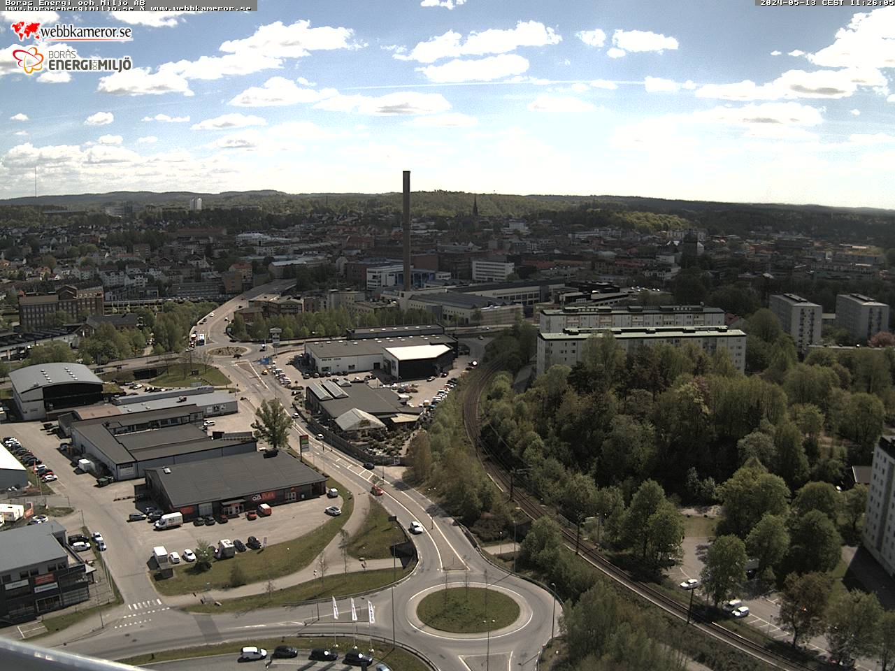 Webcam Borås, Borås, Västergötland, Schweden