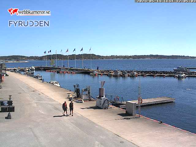 Webcam Fyrudden, Valdemarsvik, Östergötland, Schweden