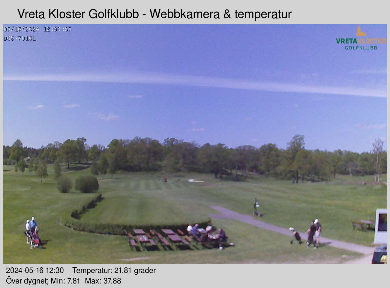 Webcam Vreta kloster, Linköping, Östergötland, Schweden
