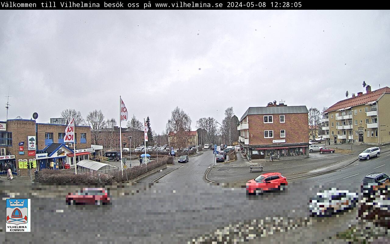 Webcam Vilhelmina, Vilhelmina, Lappland, Schweden