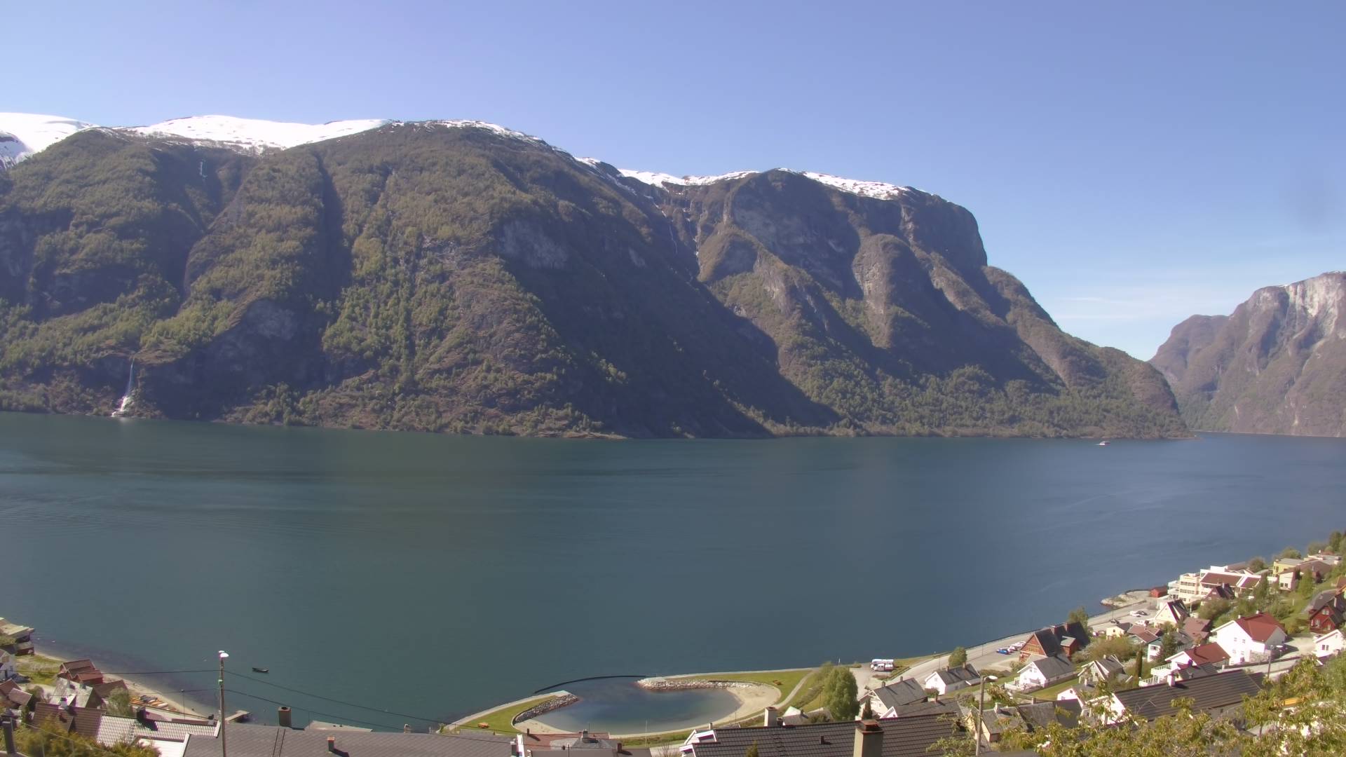 Webcam Aurlandsvangen, Aurland, Sogn og Fjordane, Norwegen