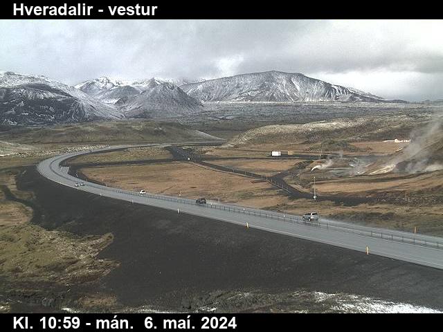Webcam Hveradalir, Ölfus, Suðurland, Island