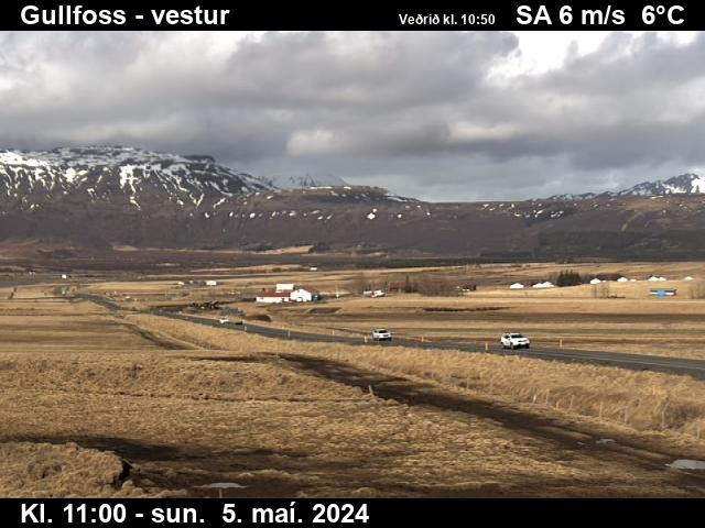 Webcam Kjóastaðir, Bláskógabyggð, Suðurland, Island
