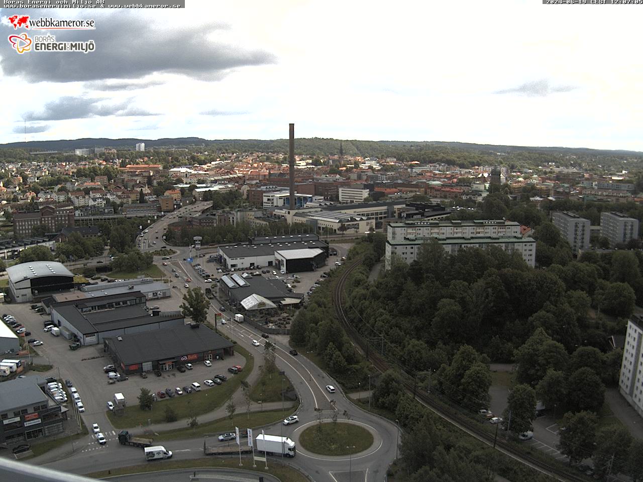 Webcam Borås, Borås, Västergötland, Schweden