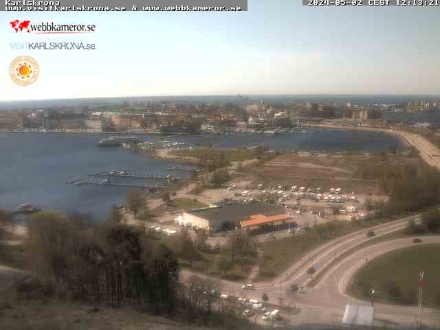 Webcam Karlskrona, Karlskrona, Blekinge, Schweden