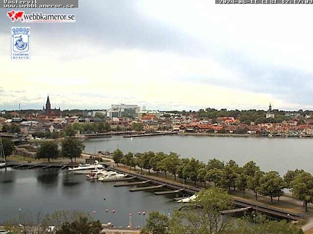 Webcam Västervik, Västervik, Småland, Schweden